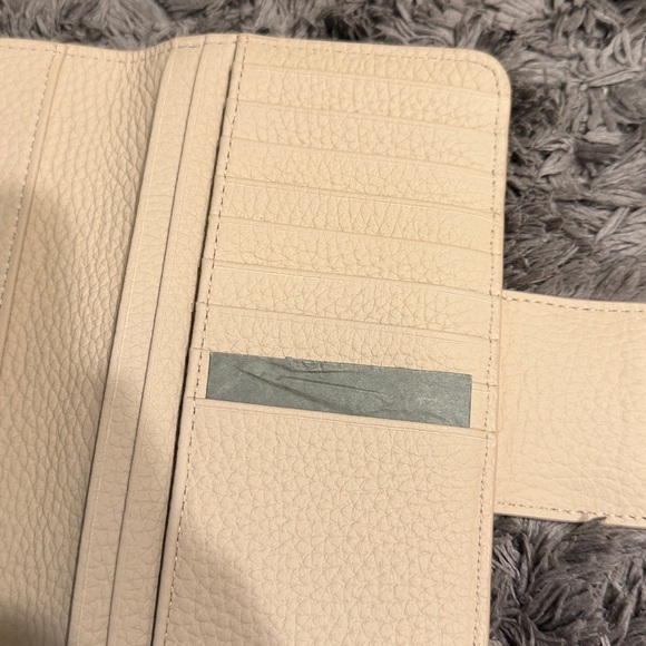 All Saints Tan Leather Wallet - Picture 4 of 7